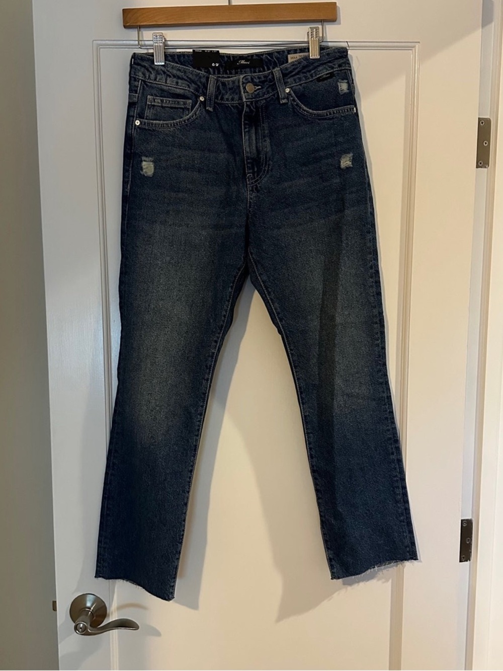 NWT Mavi Viola Cropped Straight Leg Jeans